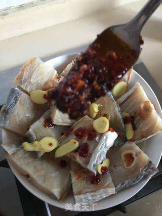 腊肉蒸鱼干的做法步调：6