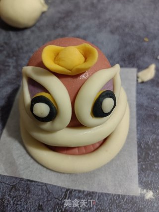 醉狮馒头的做法步调：9