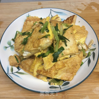 鸡蛋喷鼻煎豆腐的做法步调：10