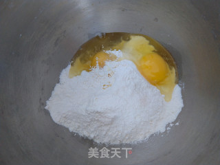 豆沙油酥烧饼的做法步调：1