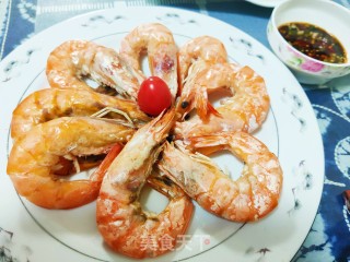 利剑灼年夜虾的做法步调：7