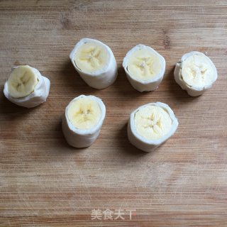 喷鼻蕉酥的做法步调：3