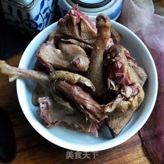 火煮腊板鸭的做法步调：7