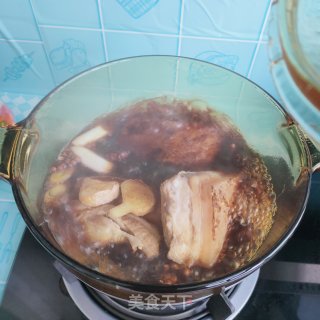 五花肉雪里蕻扣肉的做法步调：7
