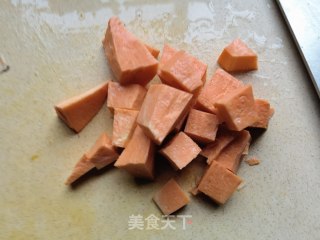 紧子白薯豆乳的做法步调：2