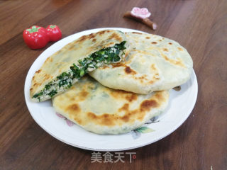 芥菜豆腐馅饼的做法步调：15