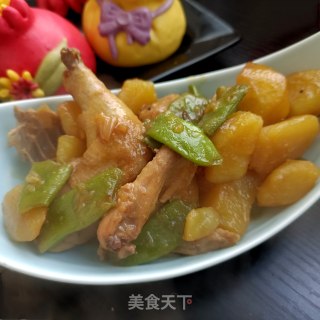 王鸽炖云豆土豆的做法步伐
：14