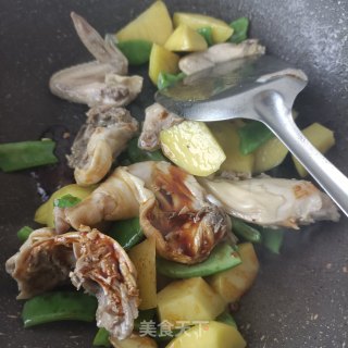 王鸽炖云豆土豆的做法步伐
：8