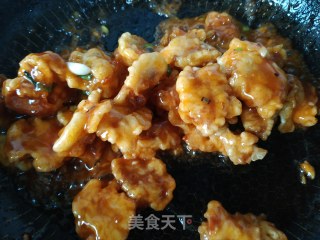糖醋里脊的做法步调：7