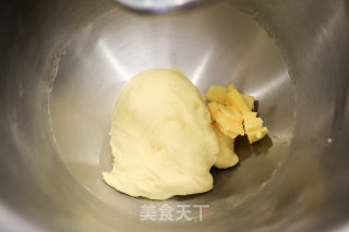 北瓜豆乳里包的做法步调：3