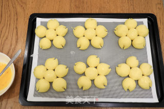 北瓜豆乳里包的做法步调：12