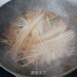 云豆对虾焖里的做法步伐
：13