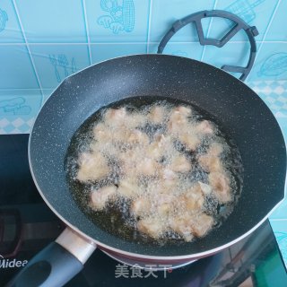 番茄酱鸡肉块的做法步调：7