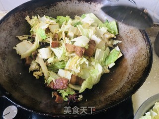 白烧肉烩菜的做法步调：5
