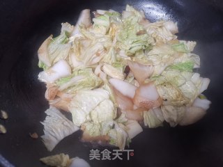 利剑菜烧豆皮的做法步调：5