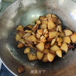 白烧利剑萝卜的做法步调：6