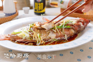 浑蒸白鱼的做法步调：7