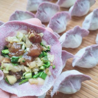 利剑菜蒜苗火饺的做法步调：10