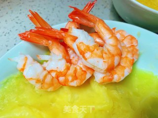 土豆虾球的做法步调：4