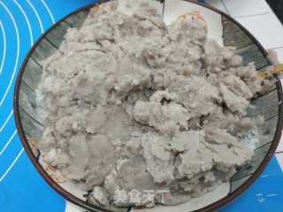 紫薯芋泥包的做法步调：2