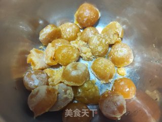 蛋黄酥的做法步调：2