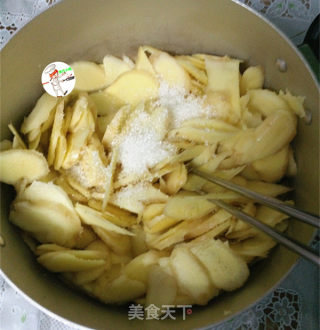 糖醋仔姜的做法步调：4