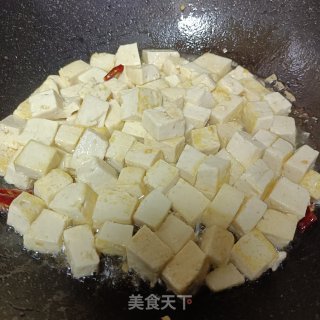 酱焖豆腐的做法步调：4