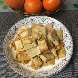 鸡蛋喷鼻煎豆腐的做法步调：8