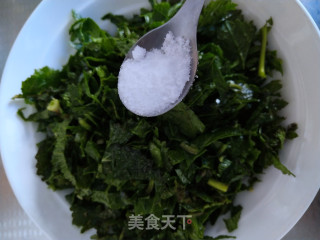 爆腌雪里蕻的做法步调：5