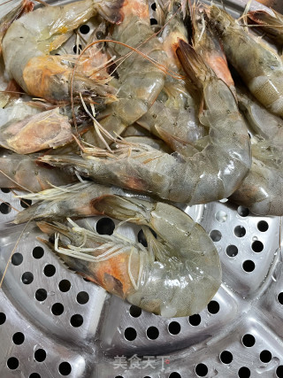 烤虾的做法步调：2