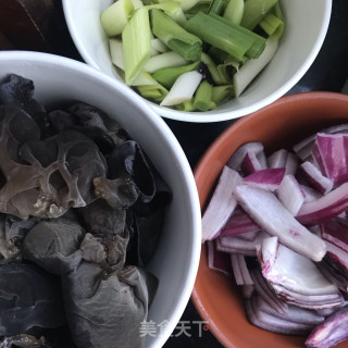 十锦豆腐的做法步调：2