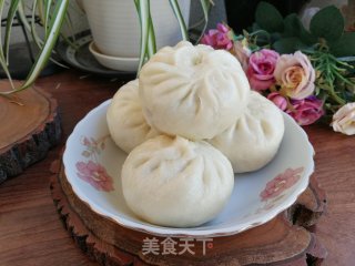 喷鼻菇芥菜豆腐包的做法步调：14