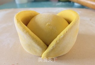 金元宝馒头的做法步调：6