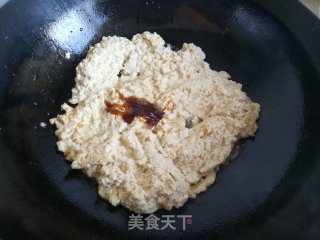无米豆腐炒饭的做法步调：7