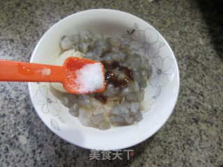 萝卜丝虾仁馅秋卷的做法步调：10