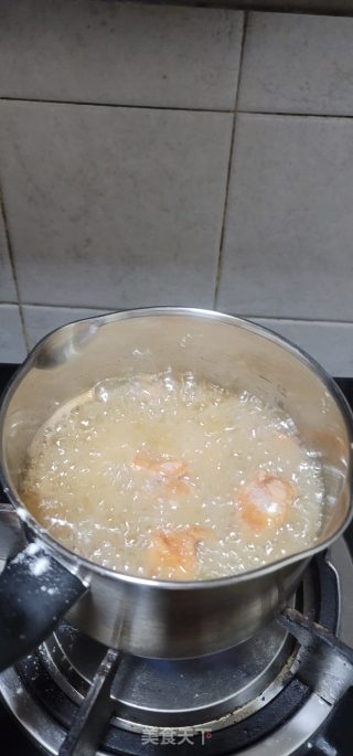 炸五花肉的做法步调：7