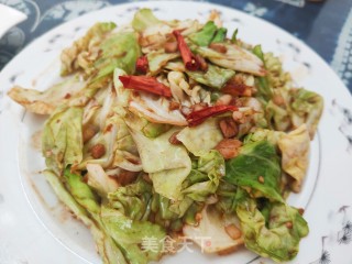 酱爆洋利剑菜的做法步调：14