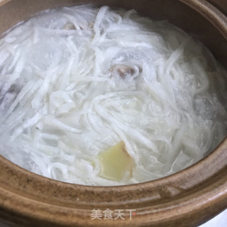 萝卜丝板鸭汤的做法步调：7