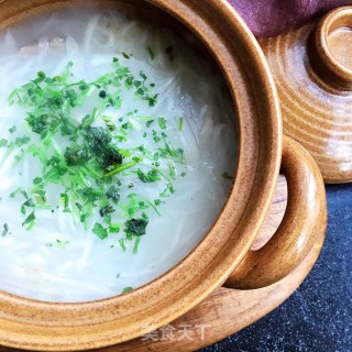 萝卜丝板鸭汤的做法步调：8