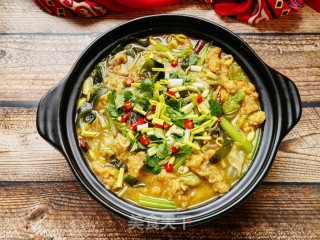 小酥肉年夜烩菜的做法步调：15