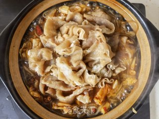 利剑菜粉条炖牛肉卷的做法步调：13