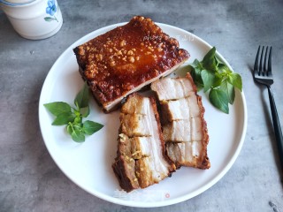 坚皮五花肉的做法步调：12