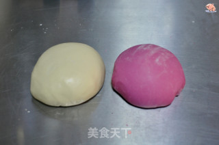 泡泡糖馒头的做法步调：2
