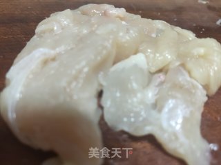 鸡肉丸青菜汤的做法步调：1