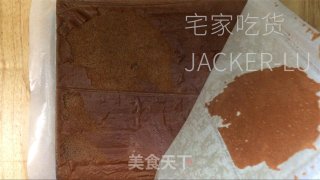可可蛋糕卷，一次有些失利的教程，可是废品实的超好吃，心感不相上下的。的做法步调：16