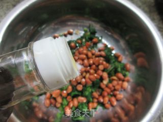 花死米拌蒿菜的做法步调：7