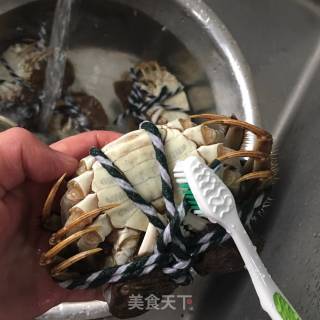 蒸螃蟹的做法步调：3