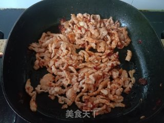 鱼喷鼻肉丝的做法步调：18