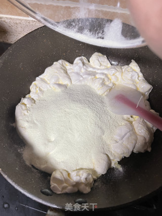 牛轧糖的做法步调：3