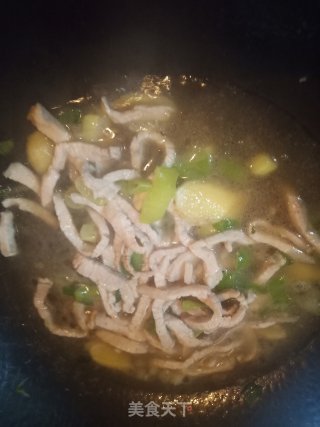 “浑肠食谱”西芹土豆丝的做法步调：8